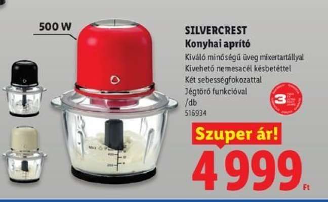 SILVERCREST Konyhai aprító