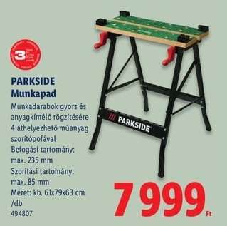 PARKSIDE Munkapad