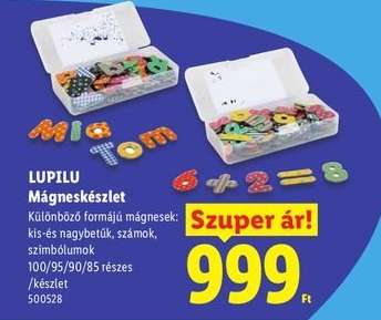 LUPILU Mágneskészlet