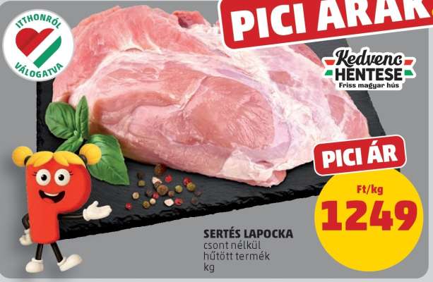 Sertés Lapocka
