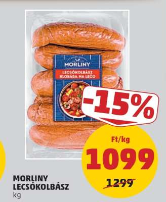 MORLINY LECSÓKOLBÁSZ
