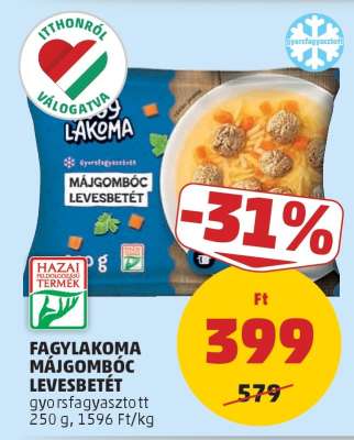 Fagylakoma Májgombóc Levesbetét