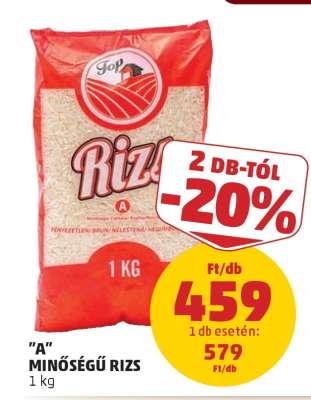 "A" Minőségű Rizs