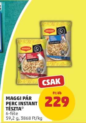 Maggi Pár perc instant tészta