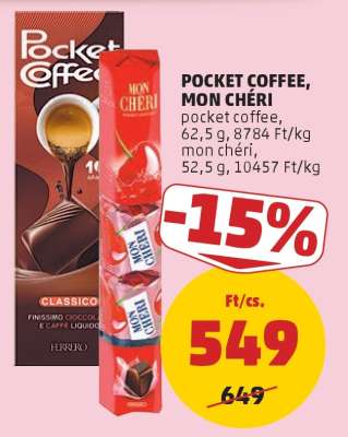 Pocket Coffee, Mon Chéri