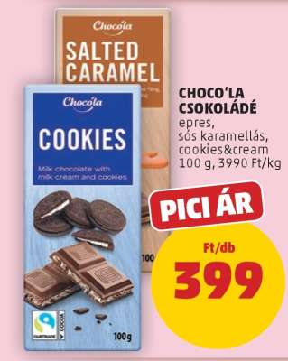CHOCO'LA CSOKOLÁDÉ