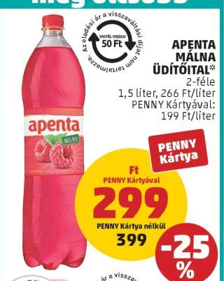 Apenta Málna Üdítőital