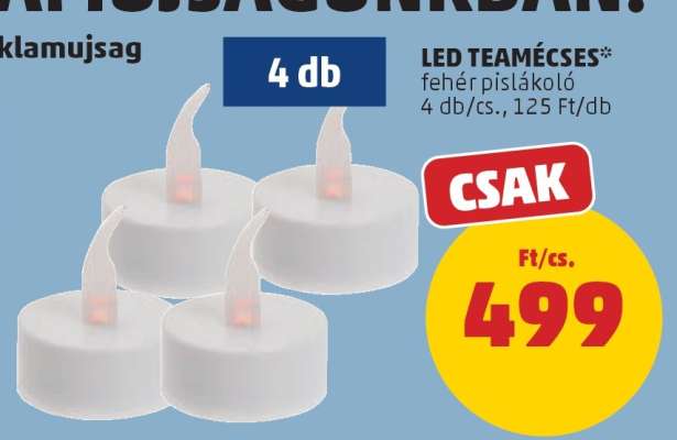 LED TEAMÉCSÉS