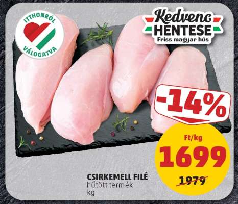 Csirkemell filé