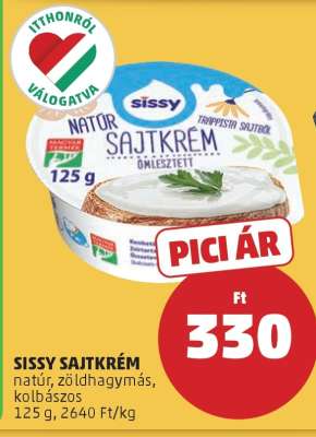 Sissy Sajtkrém