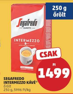 Segafredo Intermezzo Kávé