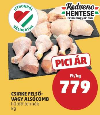Csirke felső- vagy alsócomb