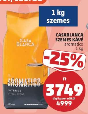 CASABLANCA SZEMES KÁVÉ aromatico 1 kg