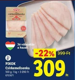 PIKOK Csirkemellsonka