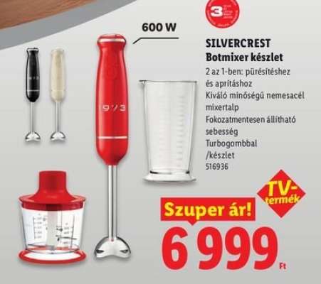 SILVERCREST Botmixer készlet
