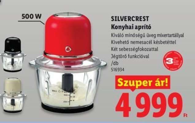 SILVERCREST Konyhai aprító