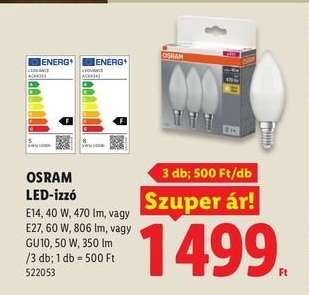 OSRAM LED-izzó