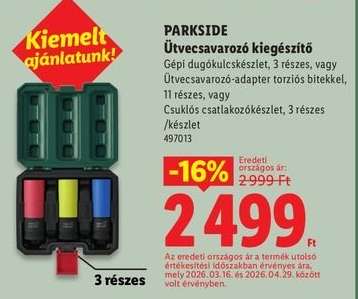 PARKSIDE Ütvecsavarozó kiegészítő
