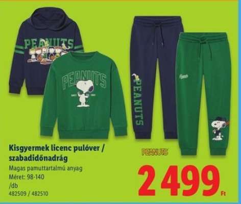 Kisgyermek licenc pulóver / szabadidőnadrág