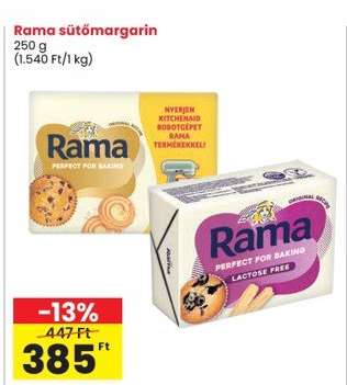 RAMA Sütőmargarin