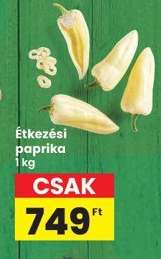 Étkézési paprika