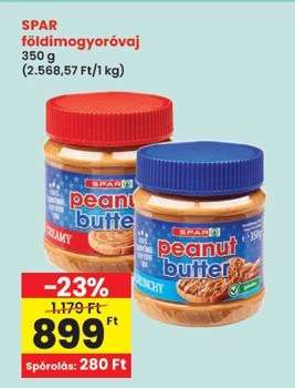 SPAR földimogyoróvaj