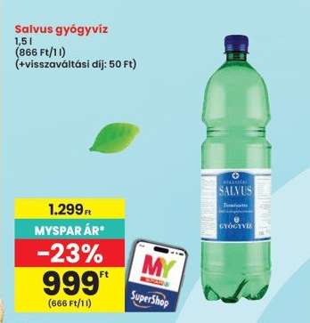 SALVUS Gyógyvíz
