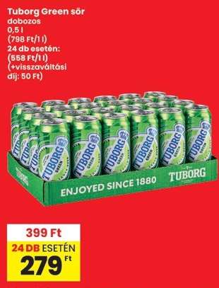 Tuborg Green sör