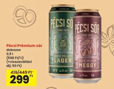 Pécsi Prémium sör