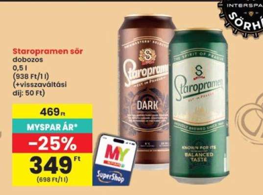 Staropramen sör
