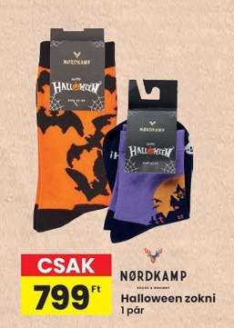 NØRDKAMP Halloween zokni