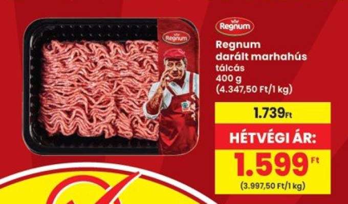 Regnum darált marhahús