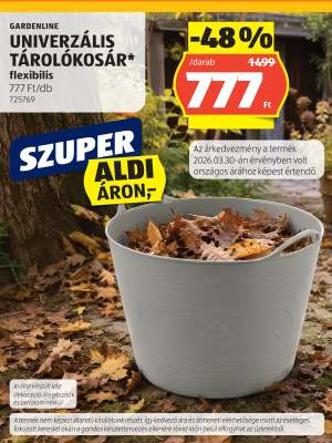 GARDENLINE Univerzális Tárolókosár