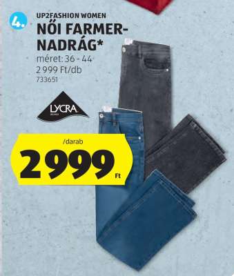 UP2FASHION WOMEN NŐI FARMERNADRÁG