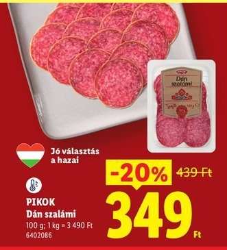Pikok Dán szalámi