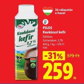 PILOS Kaukázusi kefir