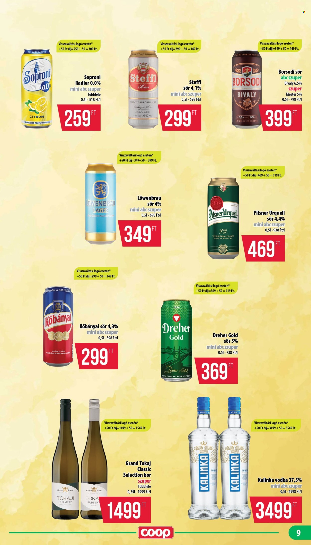 Coop akciós újságok - 2026.09.24 - 2026.09.30. Oldal 9