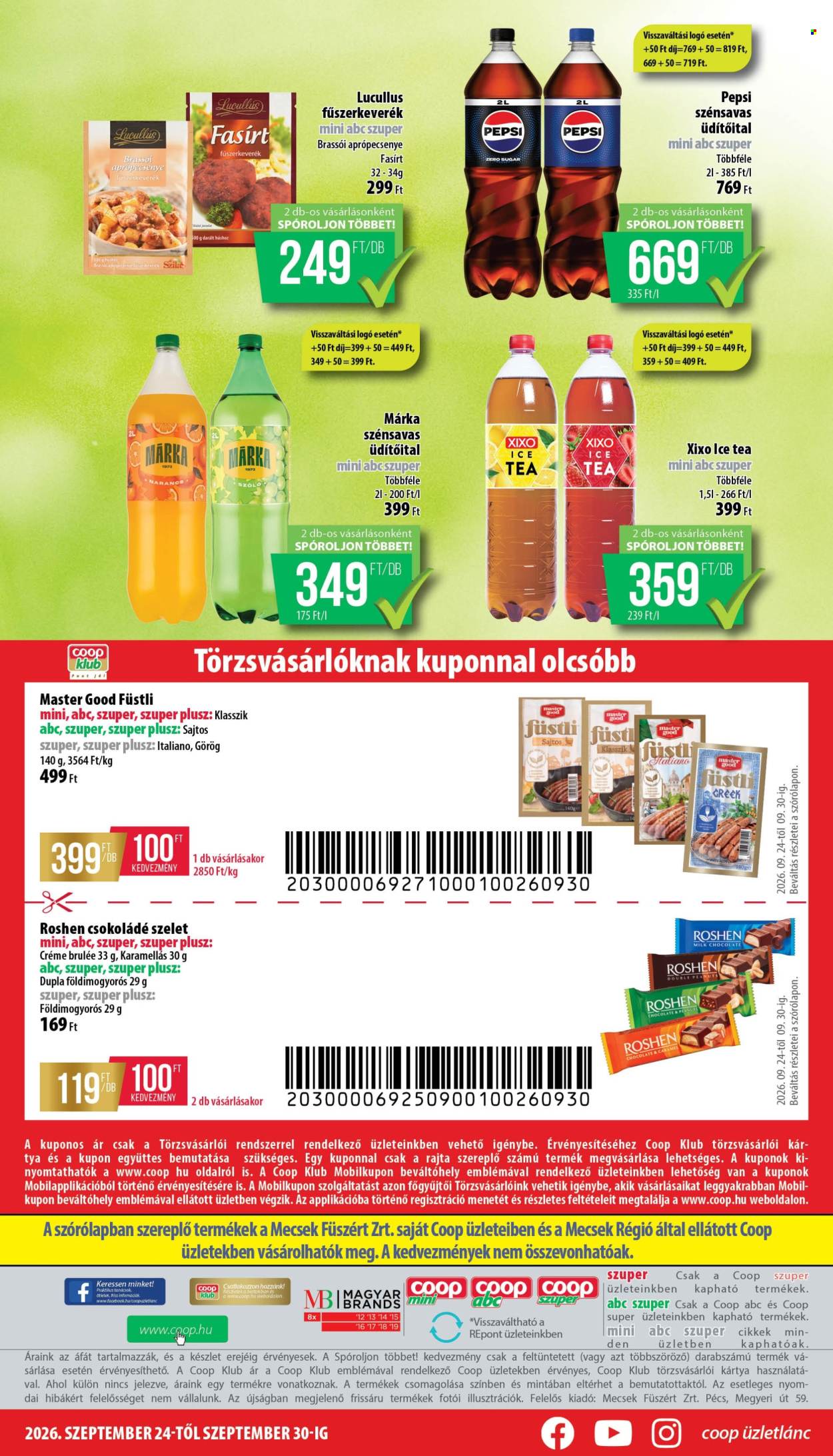 Coop akciós újságok - 2026.09.24 - 2026.09.30. Oldal 12