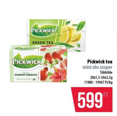 Pickwick Tea