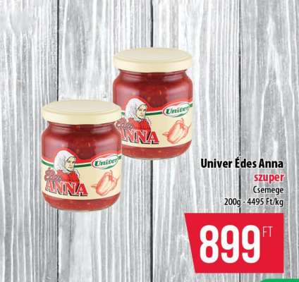 UNIVER Édes Anna