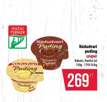 Nádudvari puding