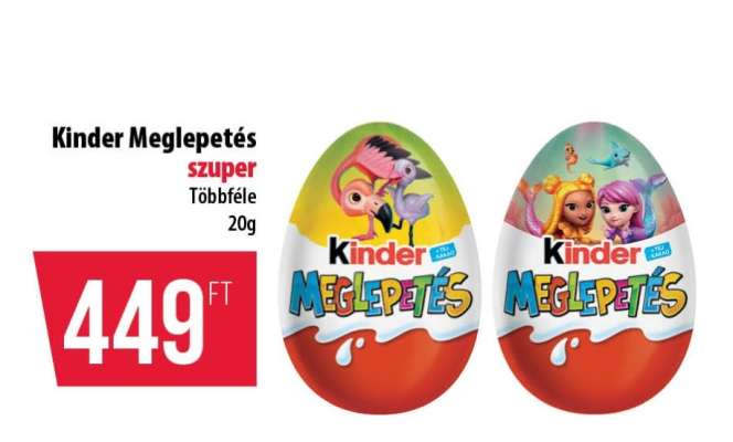 KINDER Meglepetés
