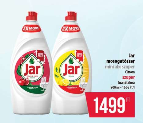 JAR Mosogatószer