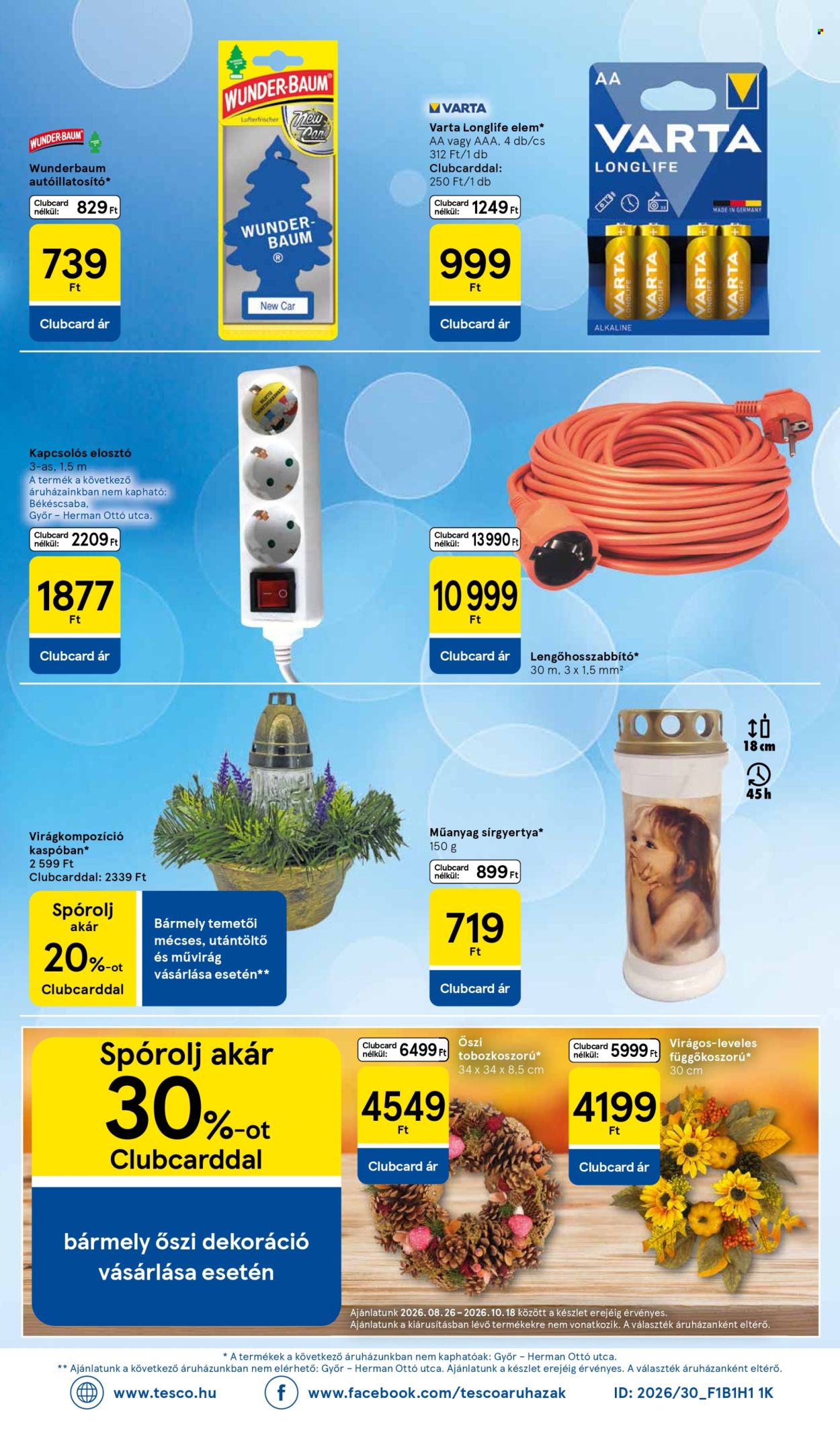 TESCO akciós újságok - 2026.09.24 - 2026.09.30. Oldal 8