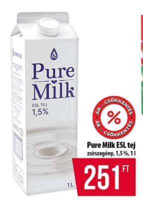 Pure Milk ESL tej