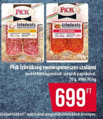 Pick Ízőrökség Nemespenészes szalámi