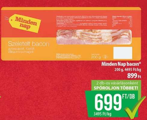Minden Nap bacon