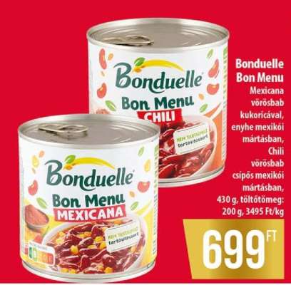 Bonduelle Bon menu