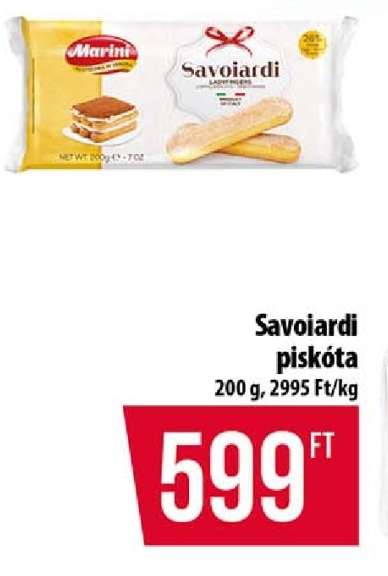 Savoiardi Piskóta