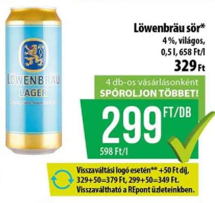 Löwenbräu sör